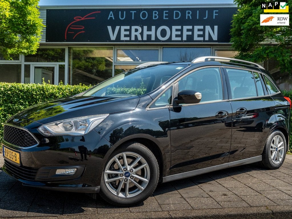 Ford Grand C-Max 1.0 Trend | 7 PERS | CARPLAY | CRUISE / CLI, Auto's, Voorwielaandrijving, 745 kg, 125 pk, Gebruikt