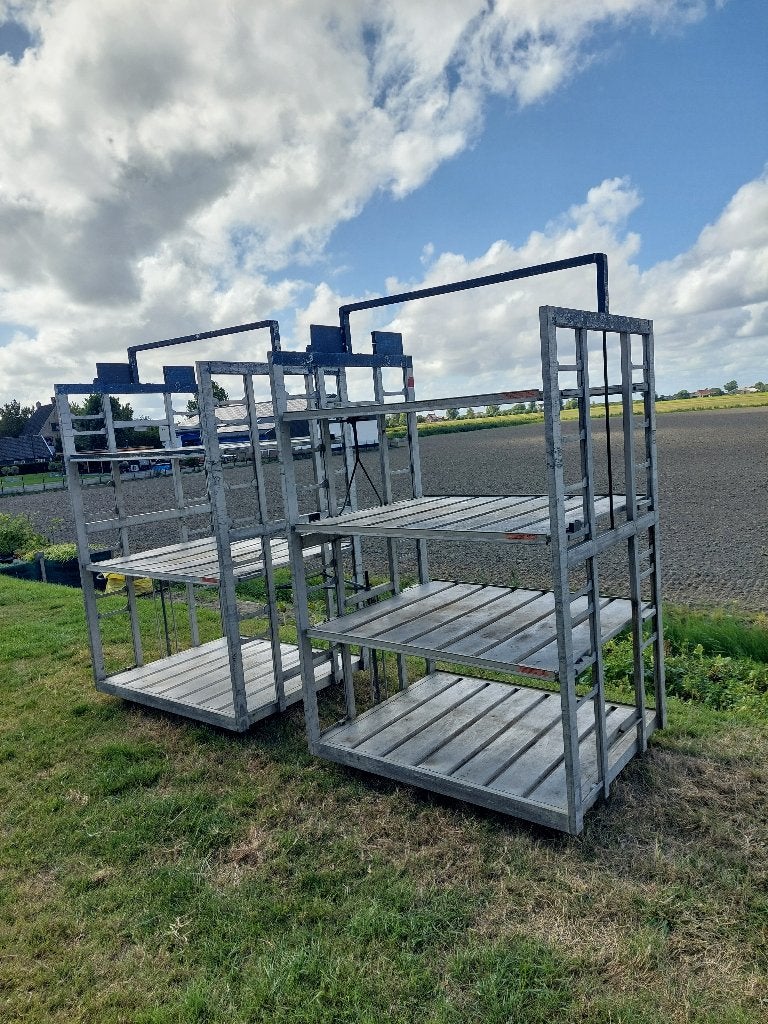 Veilngkarren bloemenkarren, Tuin en Terras, Ophalen, Overige materialen, Gebruikt, Aluminium
