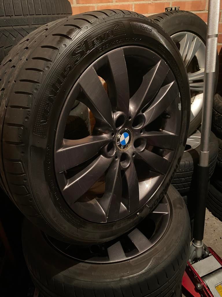 BMW 17 inch  e90 e91 e92 e46 z3 origineel breedset, Auto-onderdelen, Banden en Velgen, Ophalen, Gebruikt, Velg(en), 17 inch