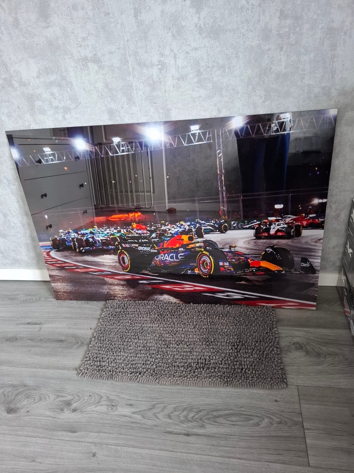 max verstappen, Ophalen of Verzenden, Minder dan 50 cm, Schilderij