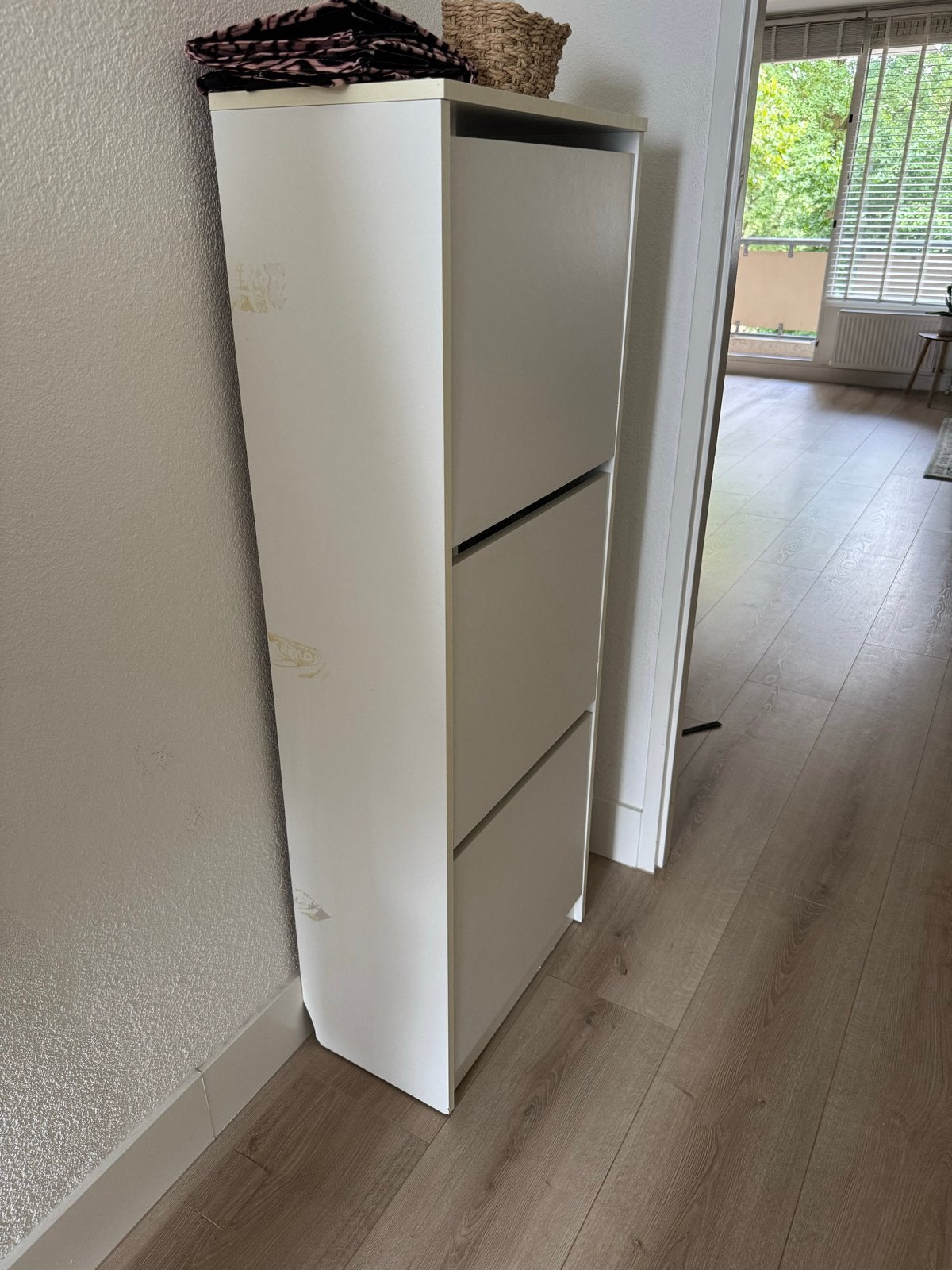 [SALE] Ikea bissa shoe cabinat 3 compartment, Ophalen, Gebruikt