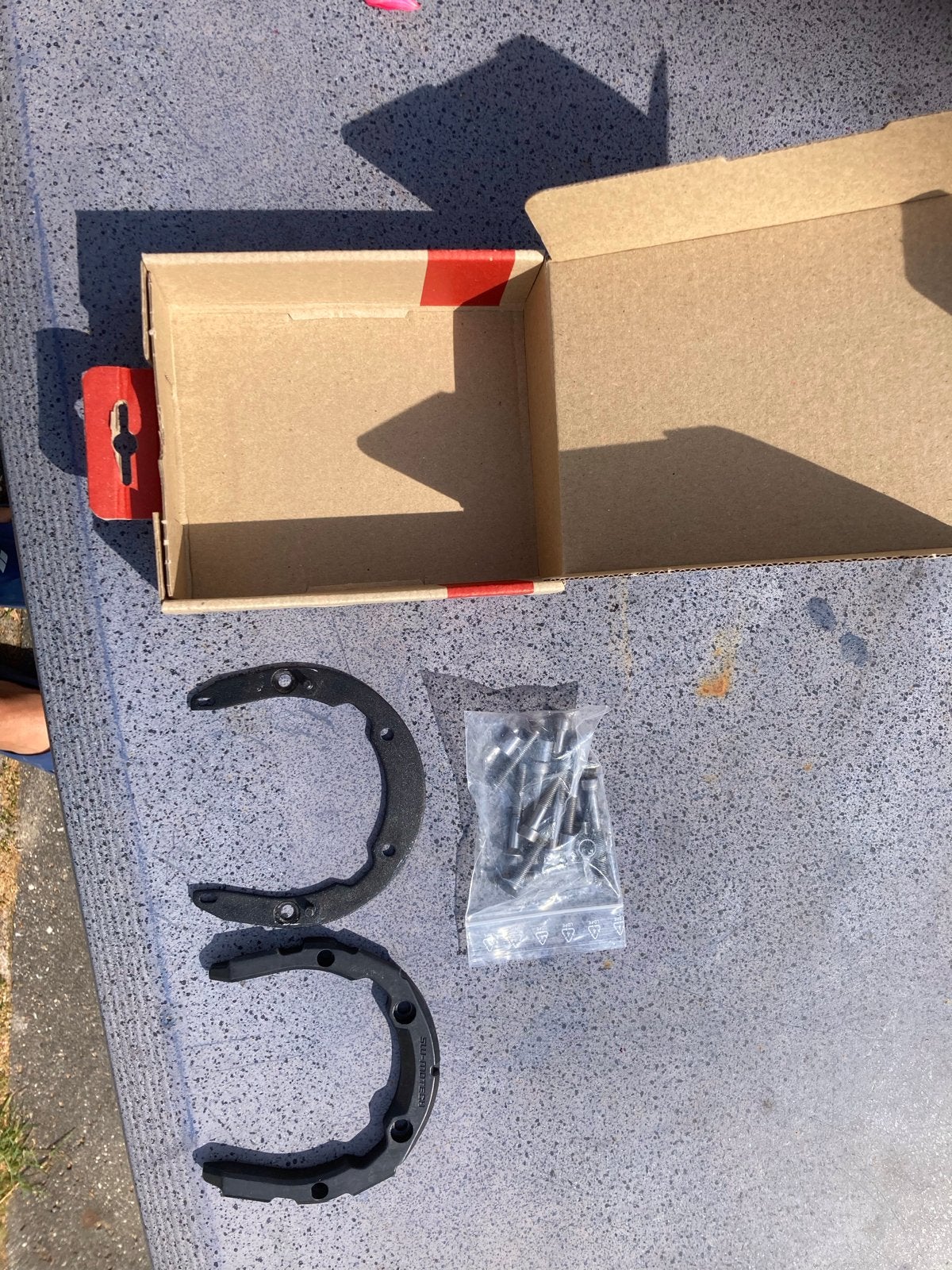 SW-Motech Tankring voor tanktas R 1200 GS, Ophalen of Verzenden, Gebruikt