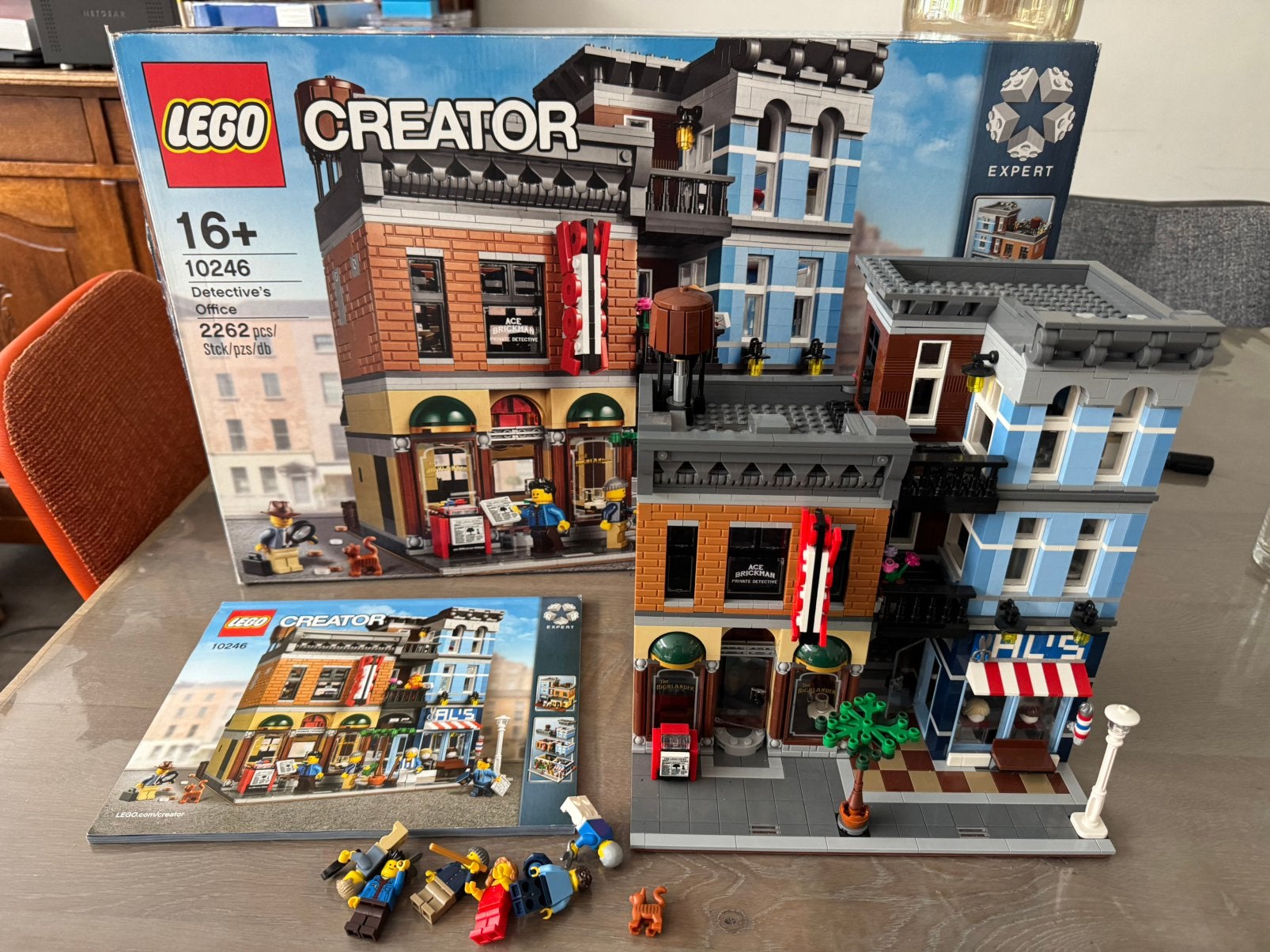 Lego creator 10246 detectives office modular, Lego, Ophalen of Verzenden, Zo goed als nieuw, Icons