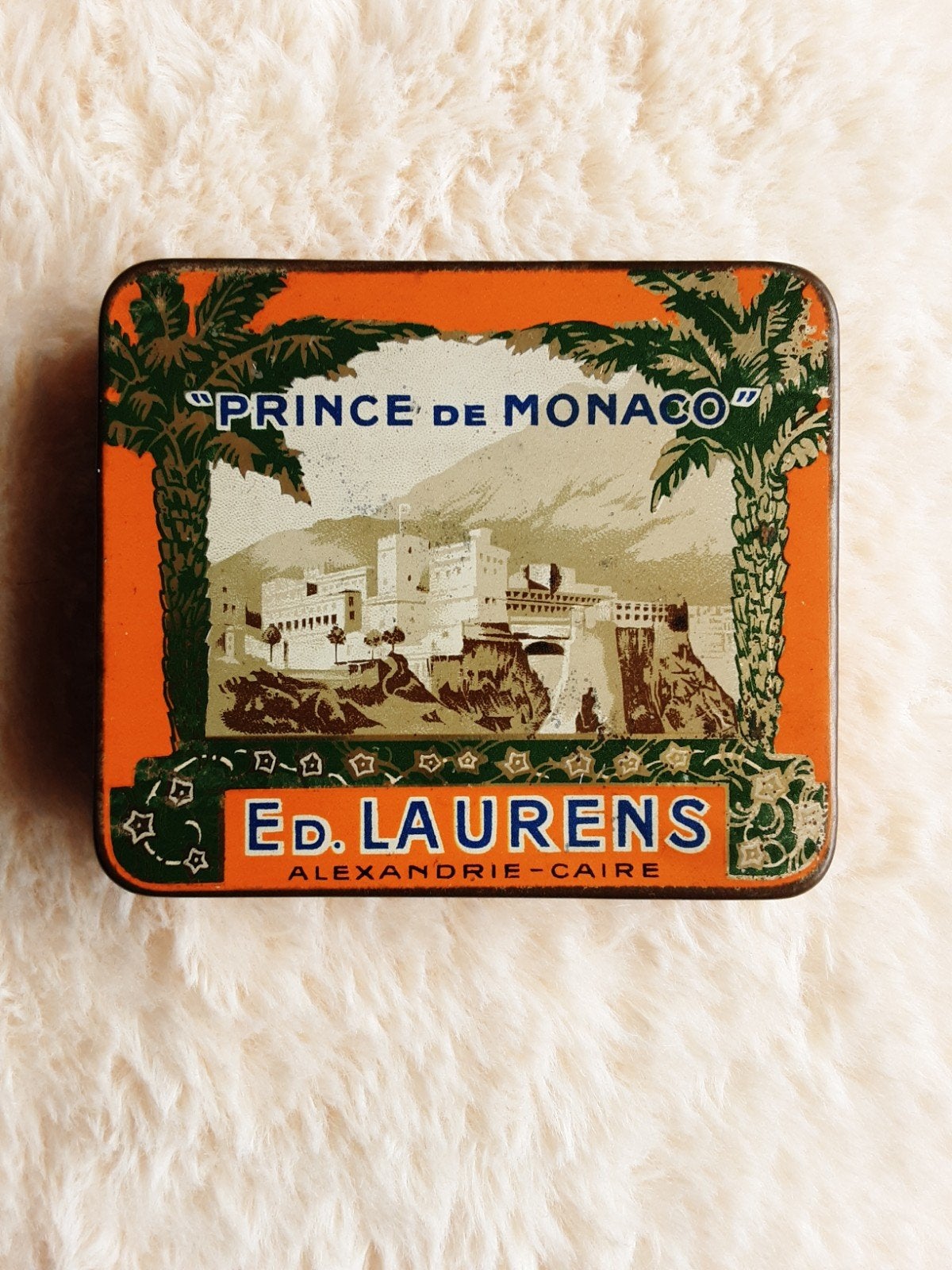 Sigaretten Blikje , ED LAURENS. C.A. 1920, Ophalen of Verzenden, Zo goed als nieuw, Overige