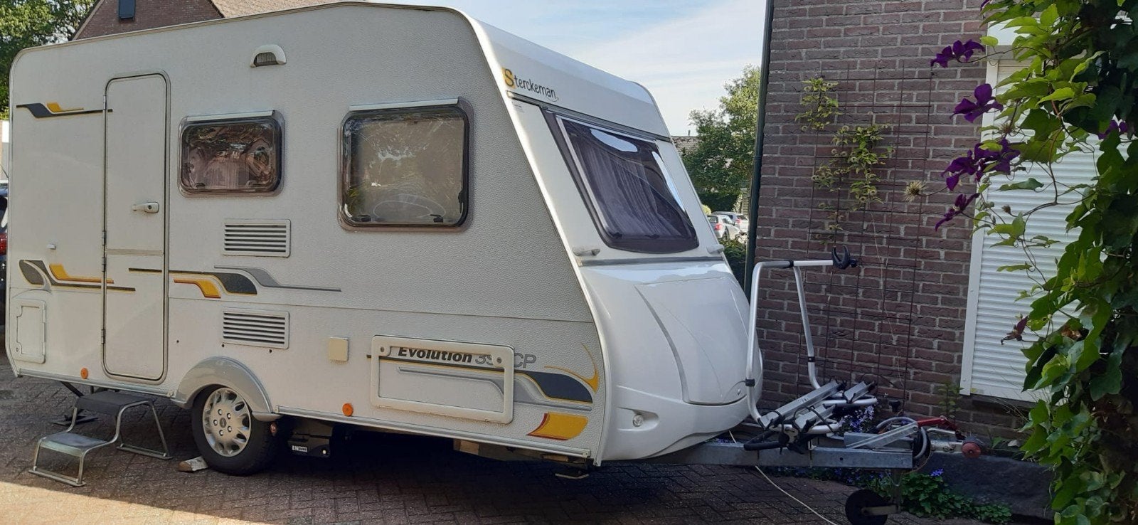 Sterckeman Evolution 390 BJ 2006 met mover en voortent, Caravans en Kamperen, Ophalen of Verzenden