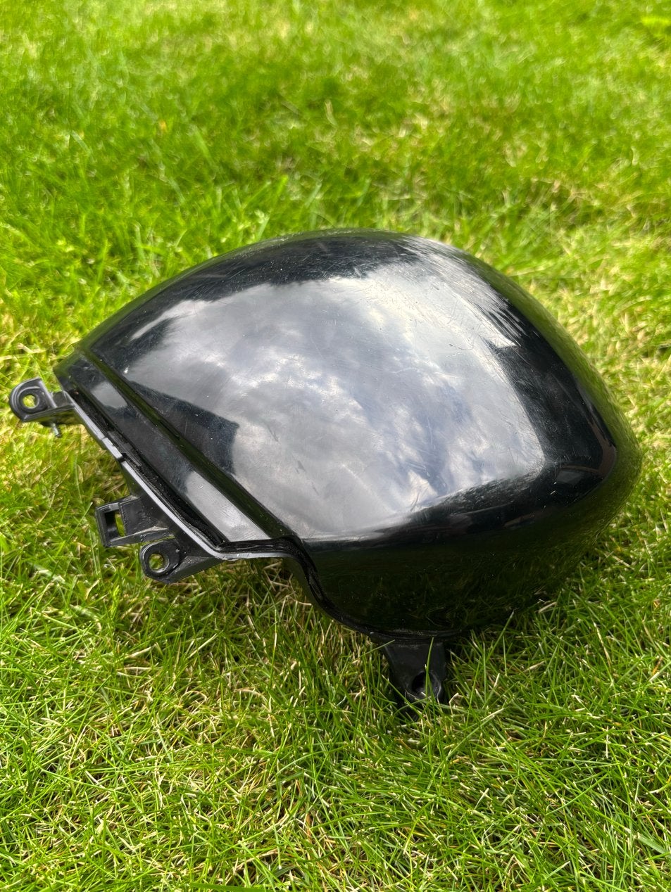 Zip tellerglas smoked, Ophalen of Verzenden, Gebruikt, Piaggio