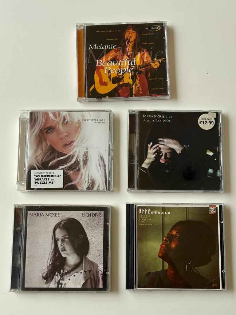 Maria McKee, Melanie, Ilse de Lange, Ella Fitzgerald, Ophalen of Verzenden, Gebruikt