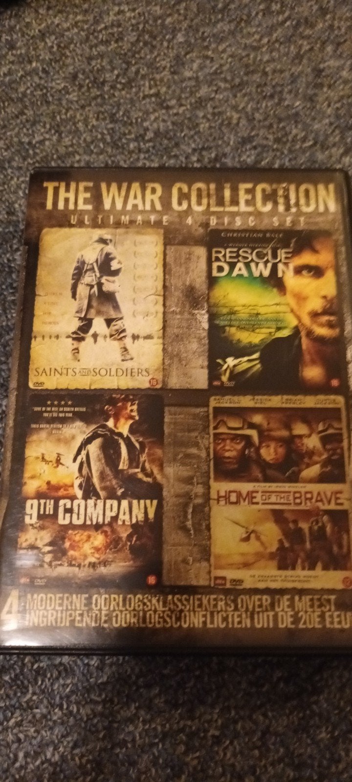 The War Collection - Ultimate 4 Disc Set (DVD), Cd's en Dvd's, Vanaf 16 jaar, Ophalen of Verzenden, Gebruikt, Overige genres