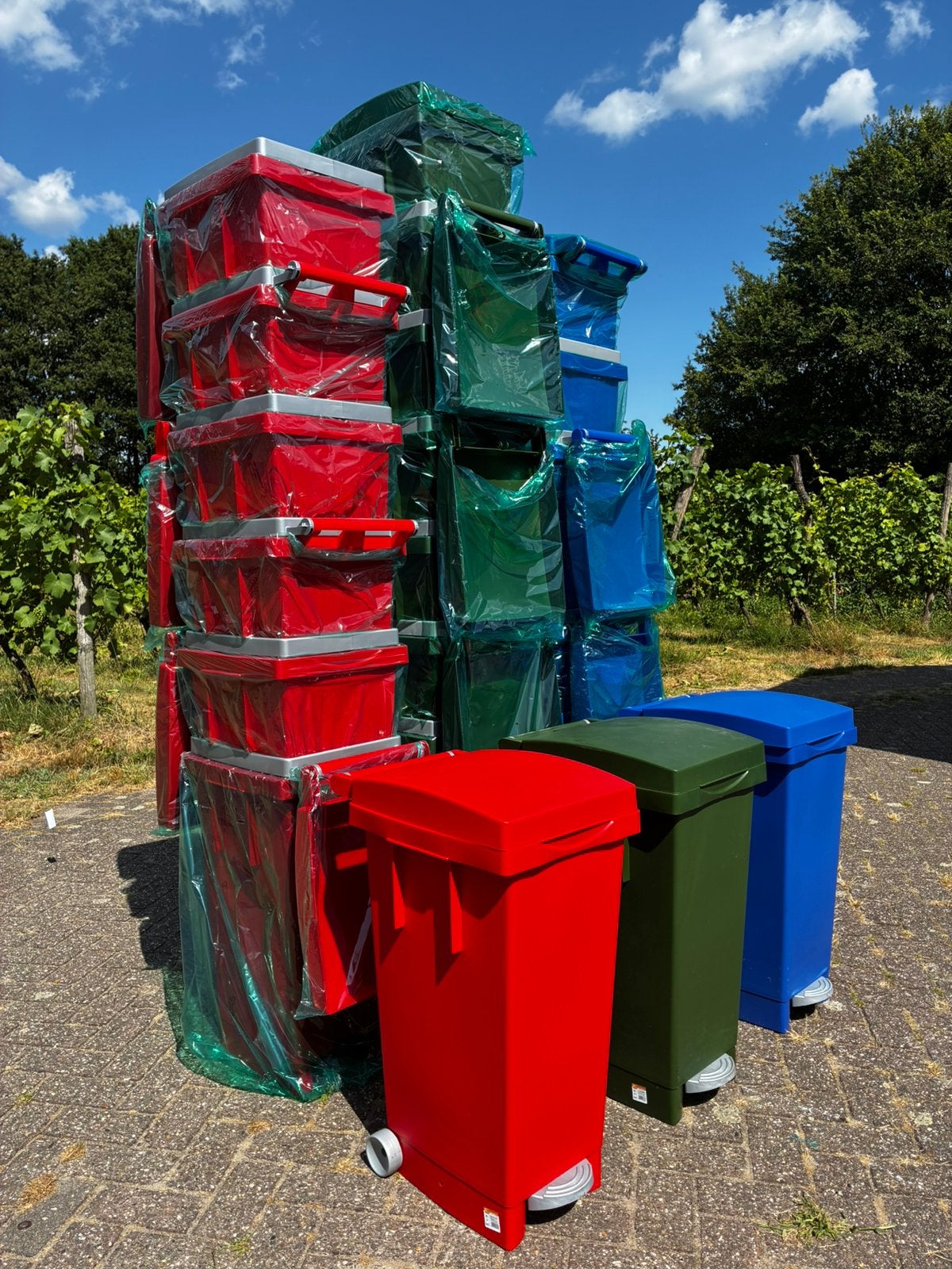 80L, pedaalemmer, kliko, afvalcontainer, 40 liter of meer, Ophalen of Verzenden, Zo goed als nieuw, Kunststof