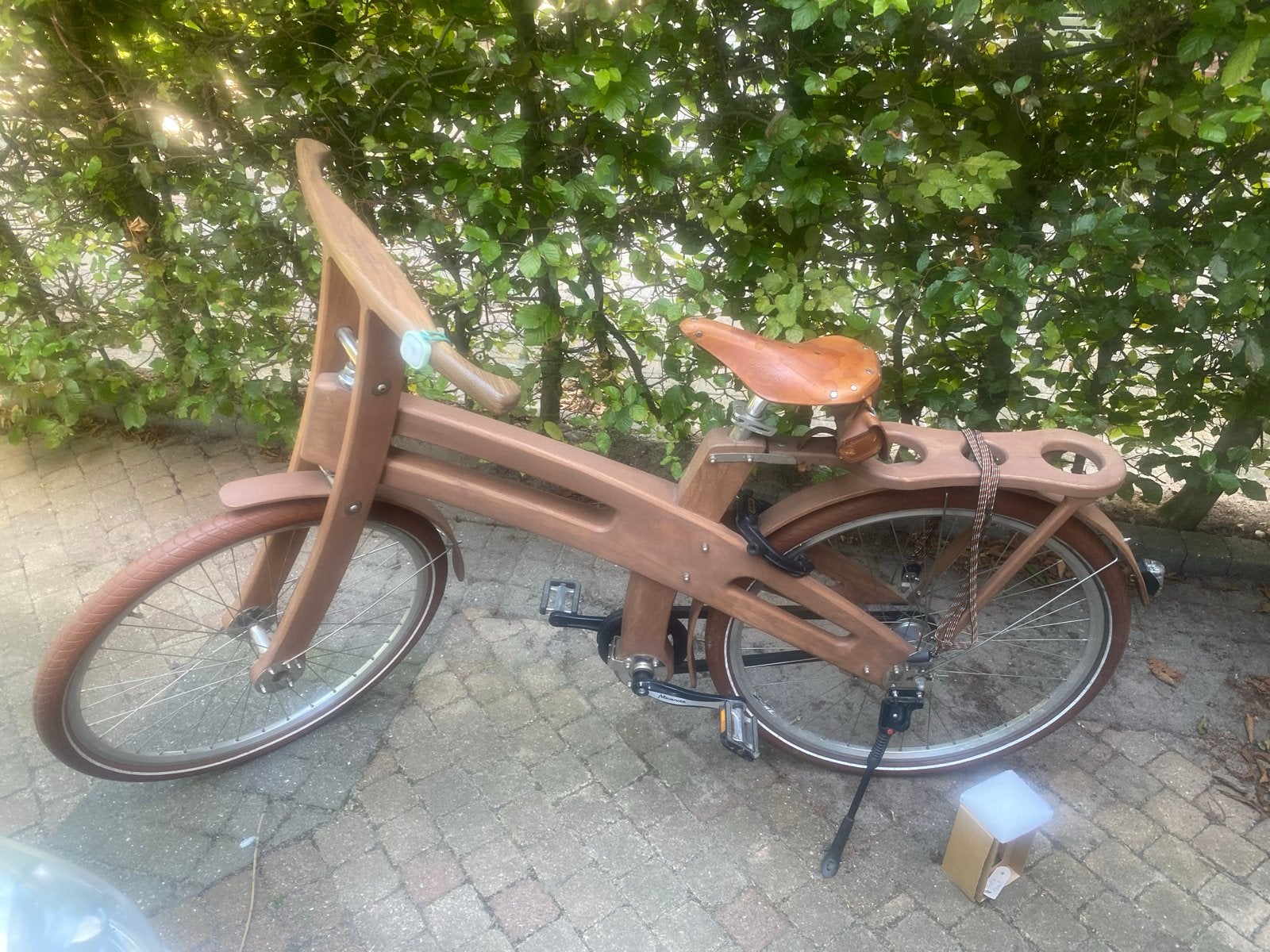 Bough Bike - Unieke Houten Fiets, Ophalen of Verzenden, Zo goed als nieuw, Overige merken, Versnellingen