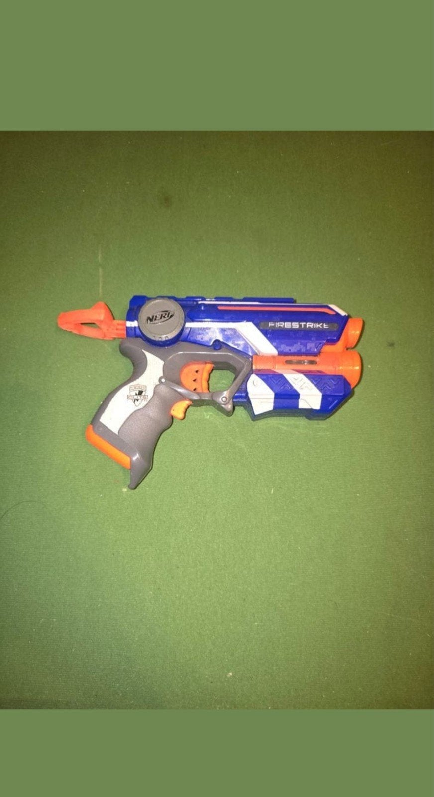 Nerf Firestrike Elite Blaster, Ophalen of Verzenden, Zo goed als nieuw, Jongen of Meisje