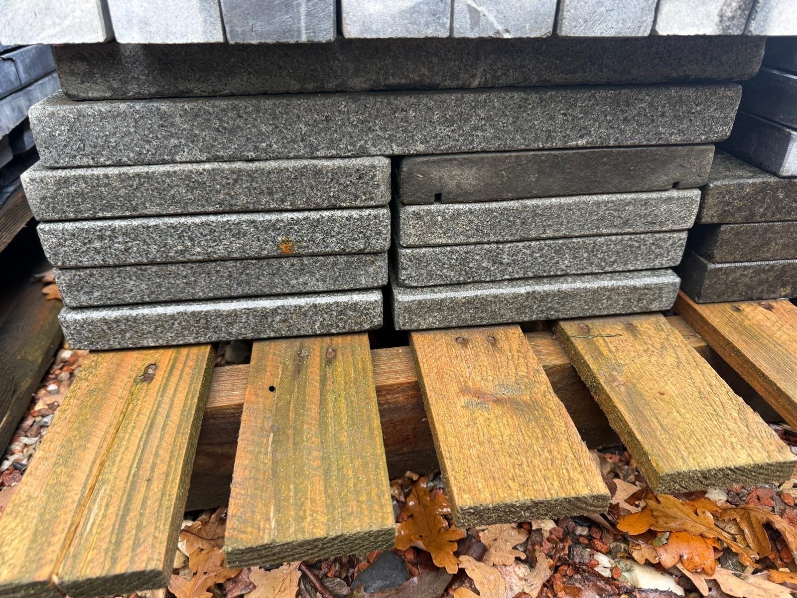 Granieten en Basalt Vijverranden - Diverse Afmetingen, Ophalen, Gebruikt, Overige typen, Natuursteen