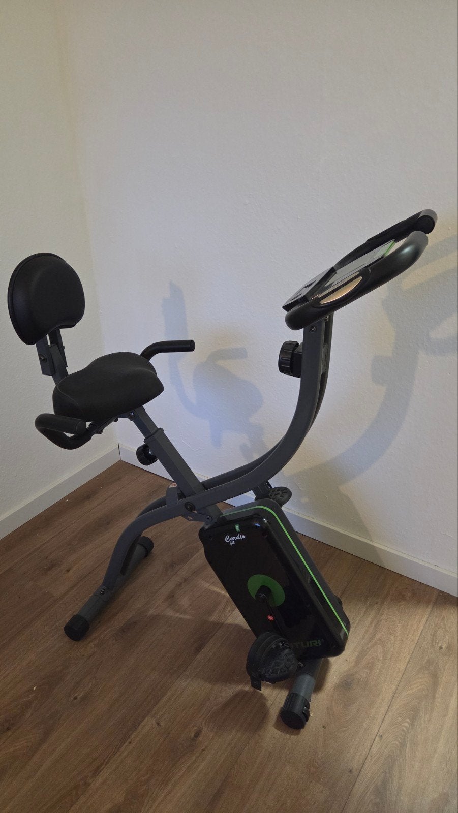 Tunturi Cardio Fit B25 X-bike - Opvouwbare Hometrainer, Ophalen, Gebruikt, Metaal, Benen