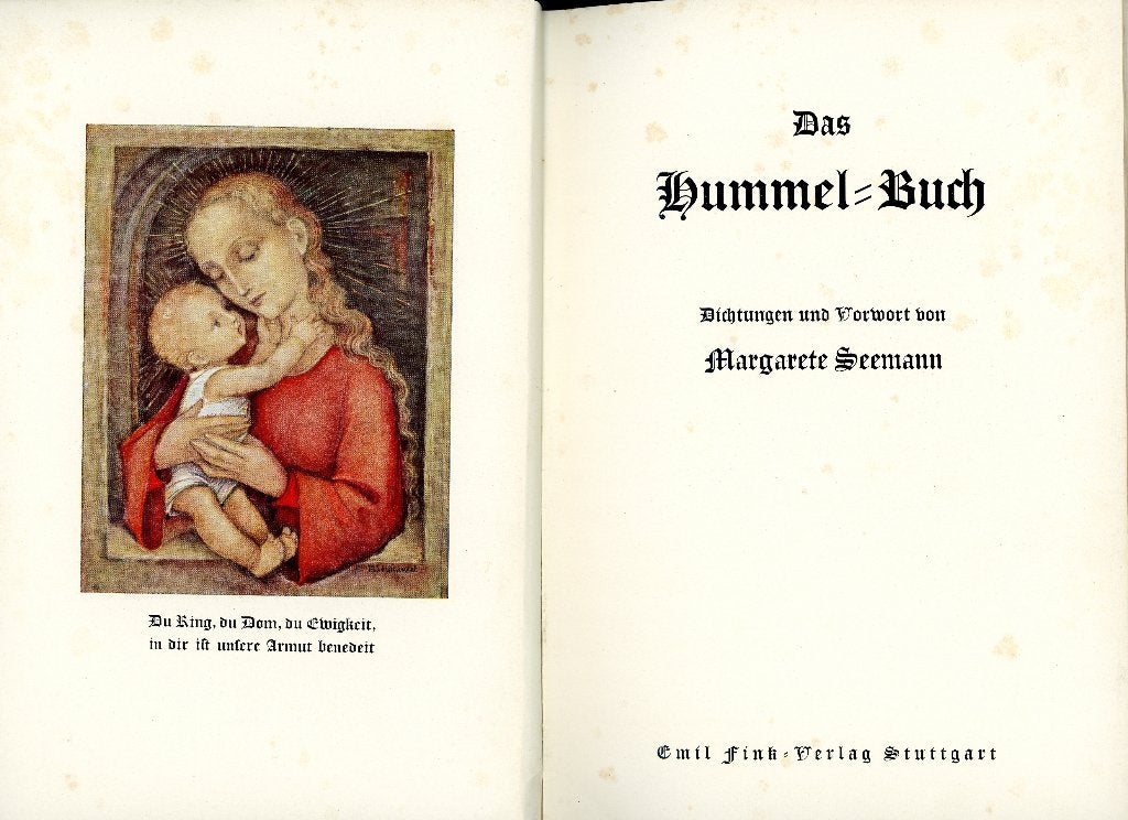 ZELDZAME 1e Editie: Das Hummel-Buch (1934) - Berta Hummel, Ophalen of Verzenden, Gebruikt, Hummel