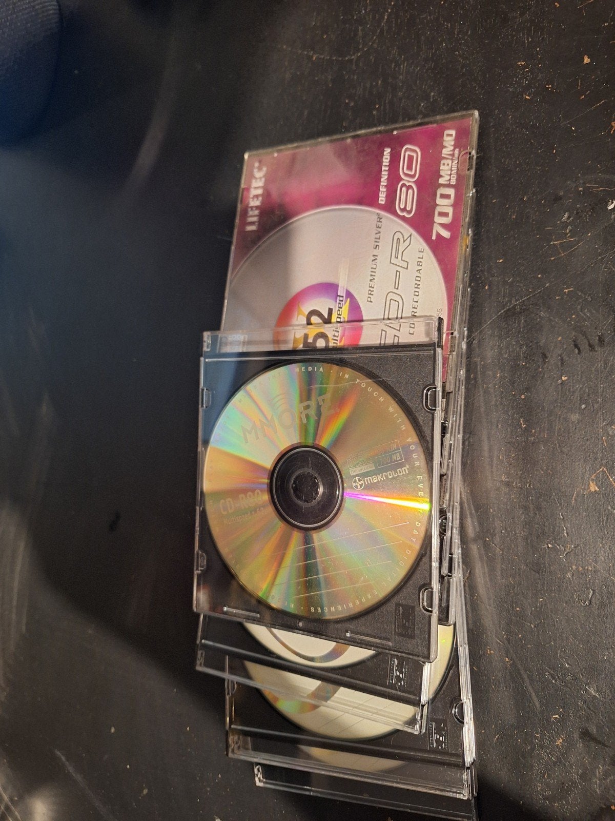 CD-R schijven 700MB/80min - Lifetec en Makrolon, Ophalen of Verzenden, Gebruikt, Cd, Lifetec, Makrolon