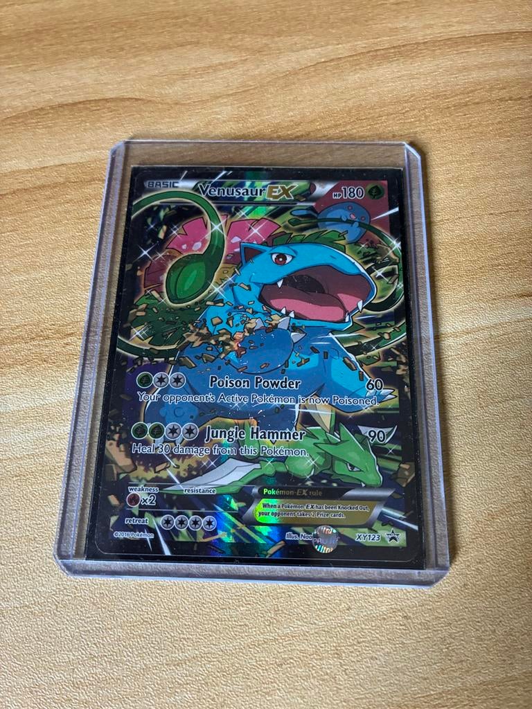 Pokémon Venusaur EX XY123 Promo Kaart - HP180, Hobby en Vrije tijd, Verzamelkaartspellen | Pokémon, Ophalen of Verzenden, Zo goed als nieuw