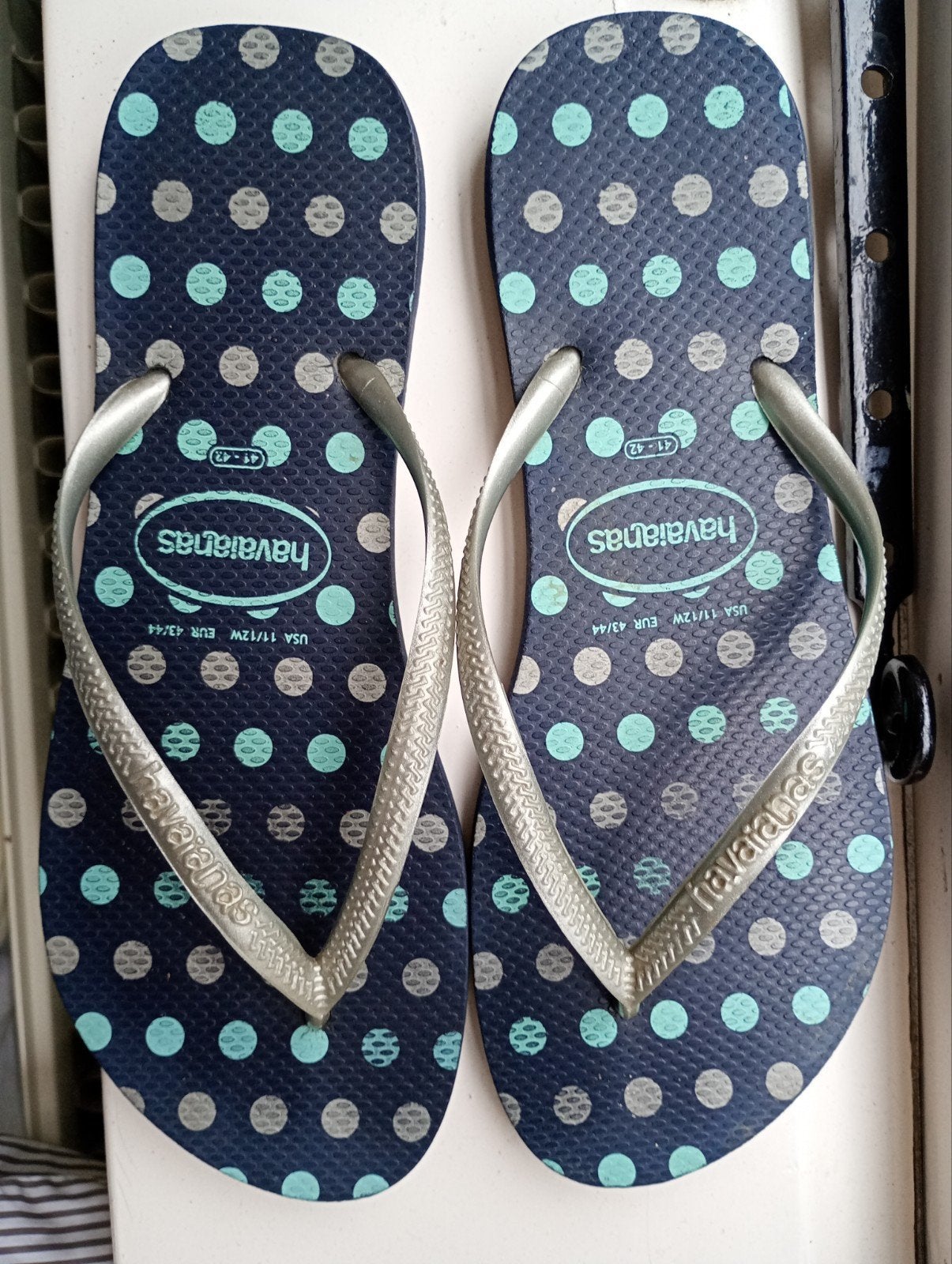Havaianas dames slim slippers,  41-42, Overige kleuren, Zo goed als nieuw, Ophalen, Slippers