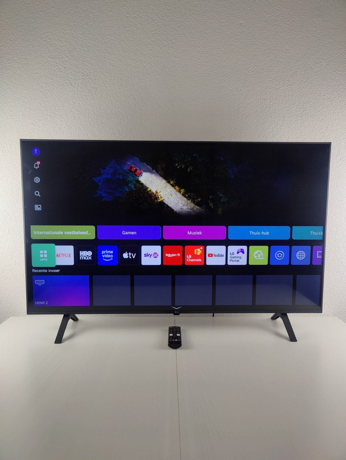 LG 50UR78006LK 50" 4K Smart TV | HDR | AirPlay 2 | webOS, Ophalen, LED, 50 Hz, Zo goed als nieuw