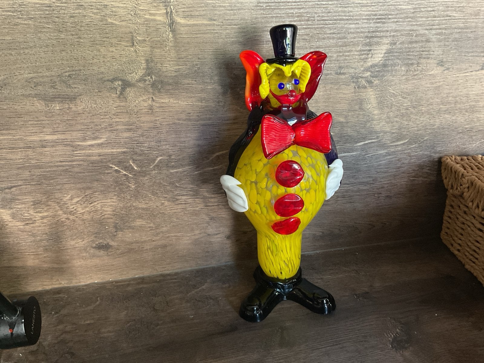 Prachtige Murano glazen clown - Handgemaakt kunstobject, Ophalen
