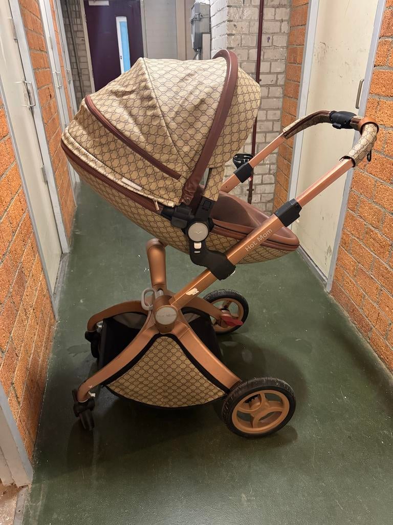 kinderwagen, Gebruikt, Verstelbare duwstang, Ophalen, Kinderwagen