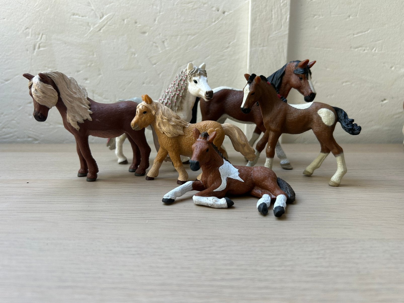 Schleich mcdonalds paarden, Verzamelen, Dierenverzamelingen, Ophalen of Verzenden, Zo goed als nieuw, Paard, Beeldje of Figuurtje