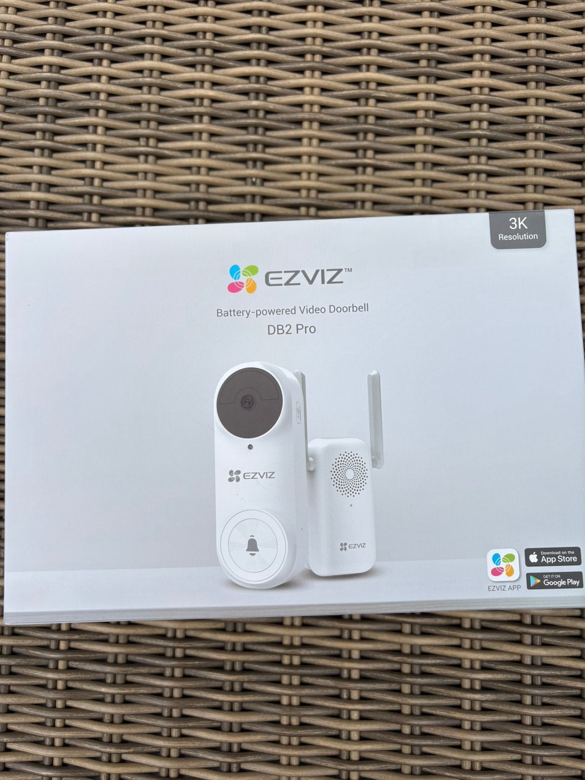 Videodeurbel Ezviz DB2 pro battery geladen, Ophalen, Zo goed als nieuw