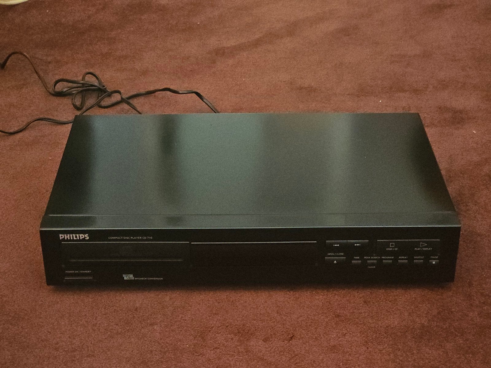 Philips cd speler CD-710 i.z.g.st., Ophalen of Verzenden, Gebruikt, Philips