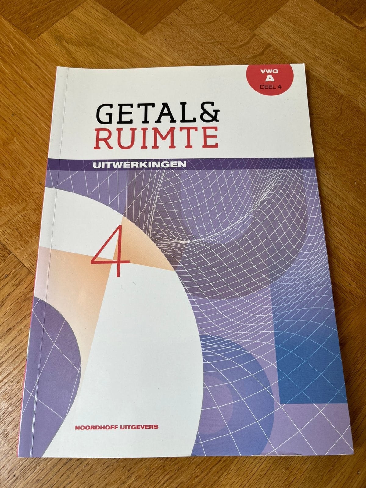 Getal&Ruimte uitwerkingen, VWO A, deel 4, elfde editie, 2017, Boeken, Ophalen of Verzenden, Zo goed als nieuw, VWO, Wiskunde A