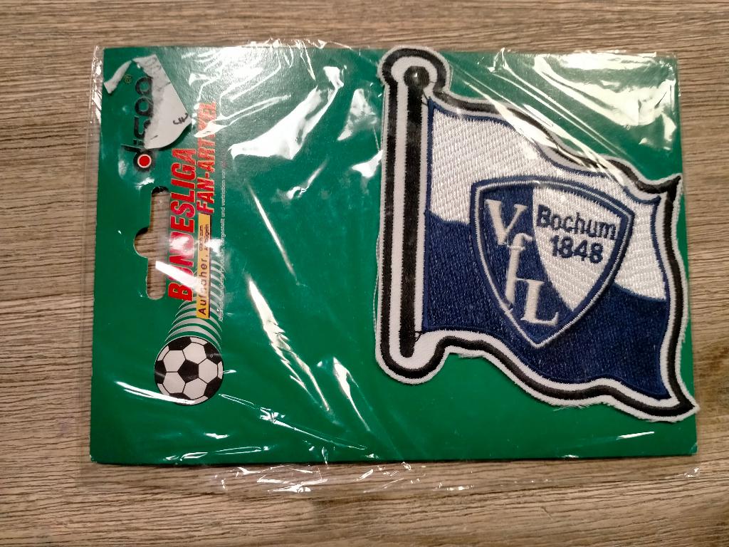 VFL Bochum 1848 voetbal patch embleem kleding Duitsland, Verzamelen, Ophalen of Verzenden, Zo goed als nieuw, Buitenlandse clubs