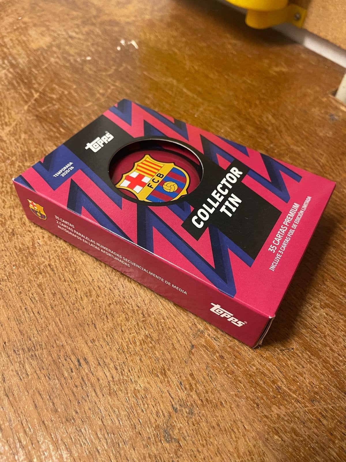 Topps FC Barcelona Collector Tin 2022/23 - Nieuw, Ophalen of Verzenden, Nieuw, Overige typen