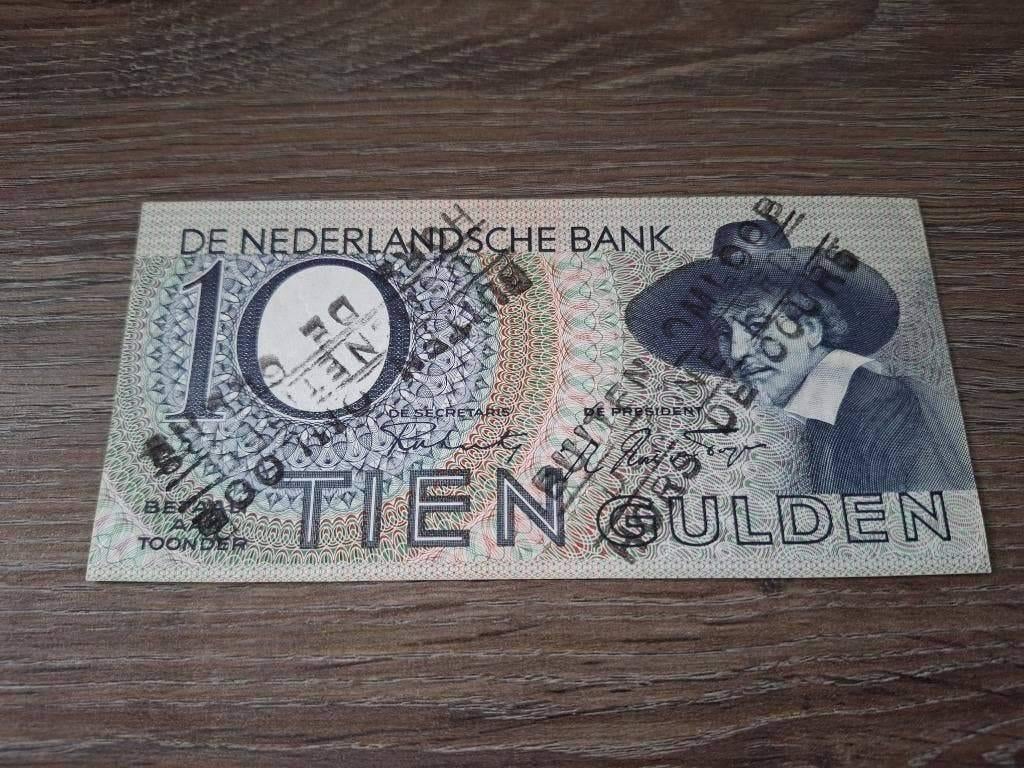 Prachtig biljet 10 gulden Staalmeester - buiten omloop, 1943, Postzegels en Munten, Bankbiljetten | Nederland, Ophalen of Verzenden