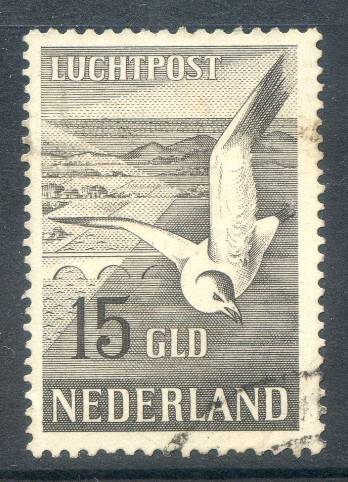 Luchtpost LP 12 gebruikt, nette zegel, Ophalen of Verzenden, Gestempeld
