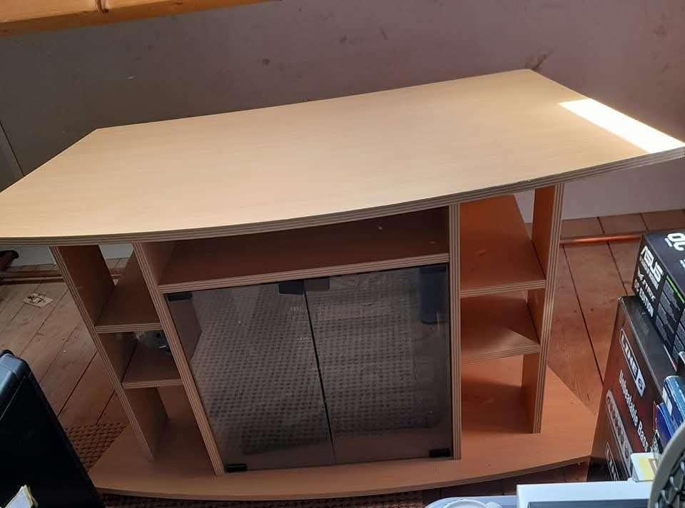 Verrijdbaar Tv kast/spellenkast, Huis en Inrichting, Kasten | Televisiemeubels, Ophalen, Gebruikt, Minder dan 100 cm, 25 tot 50 cm