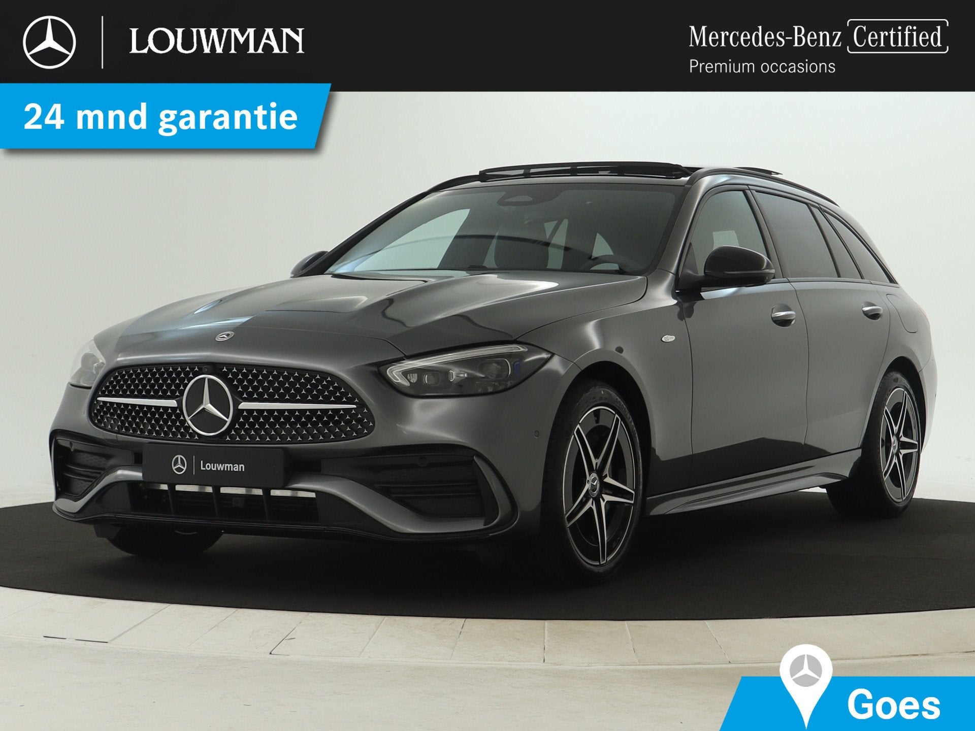 Mercedes-Benz C-Klasse Estate 300 e Business Solution AMG |, Auto's, Automaat, 12 maanden, Achterwielaandrijving, 1800 kg