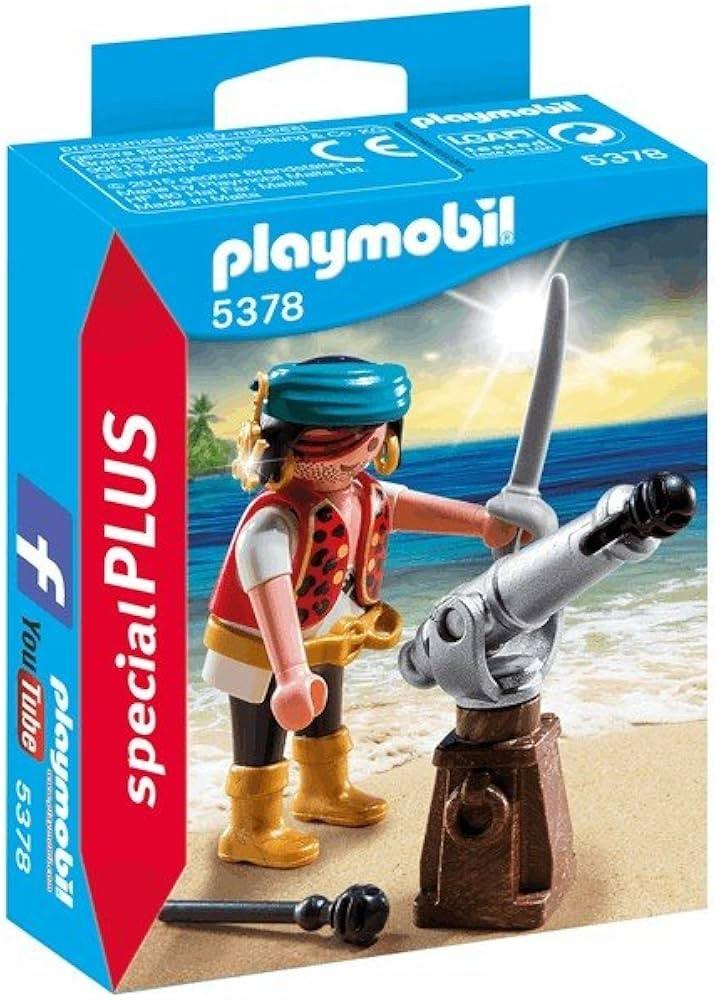 Playmobil Special Plus 5378 Piraat met kanon, Ophalen of Verzenden, Zo goed als nieuw