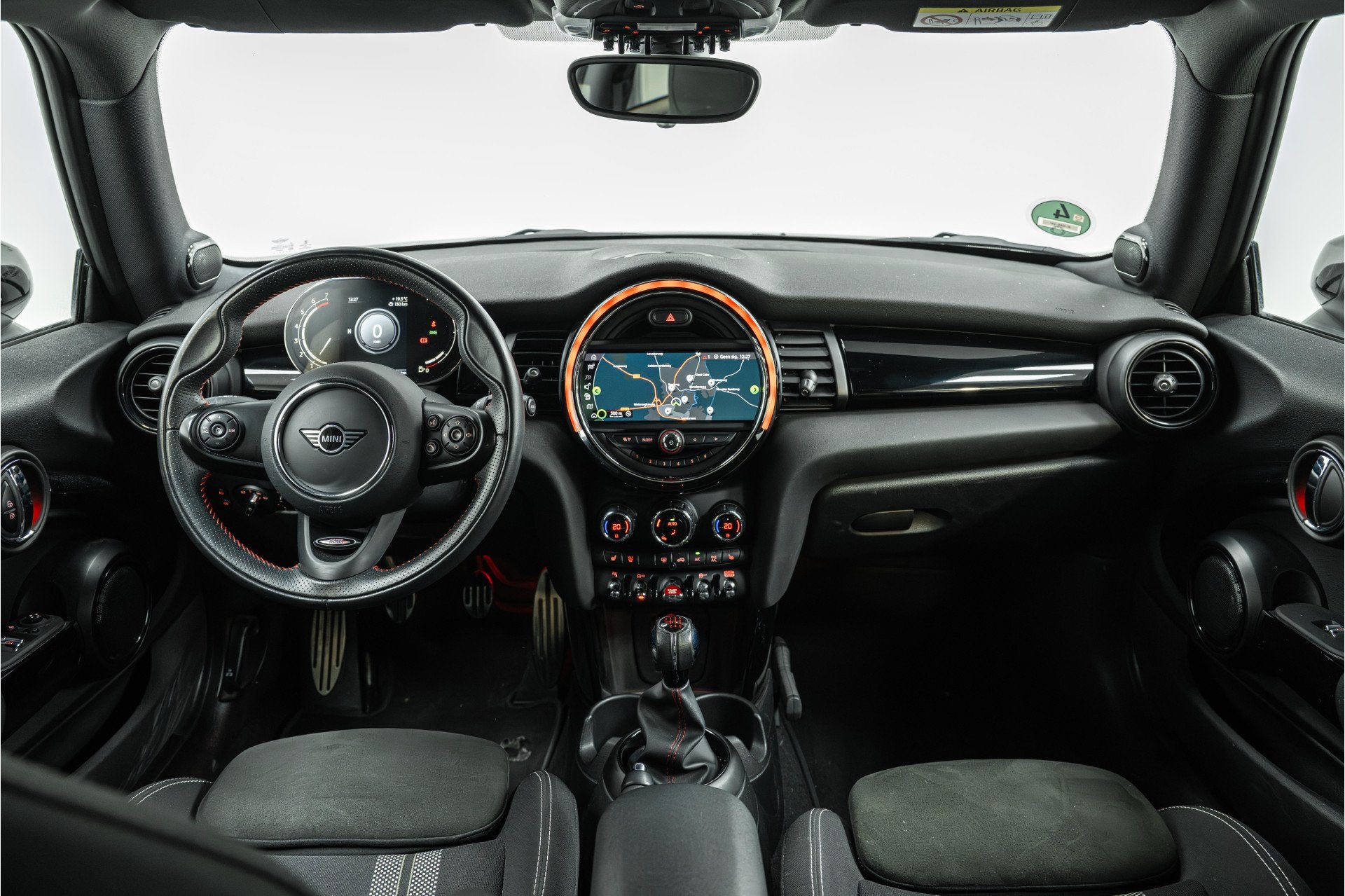 MINI Hatchback Cooper JCW / Keyless Entry / Achteruitrijcame, Auto's, Voorwielaandrijving, 136 pk, Gebruikt, Met garantie (alle)