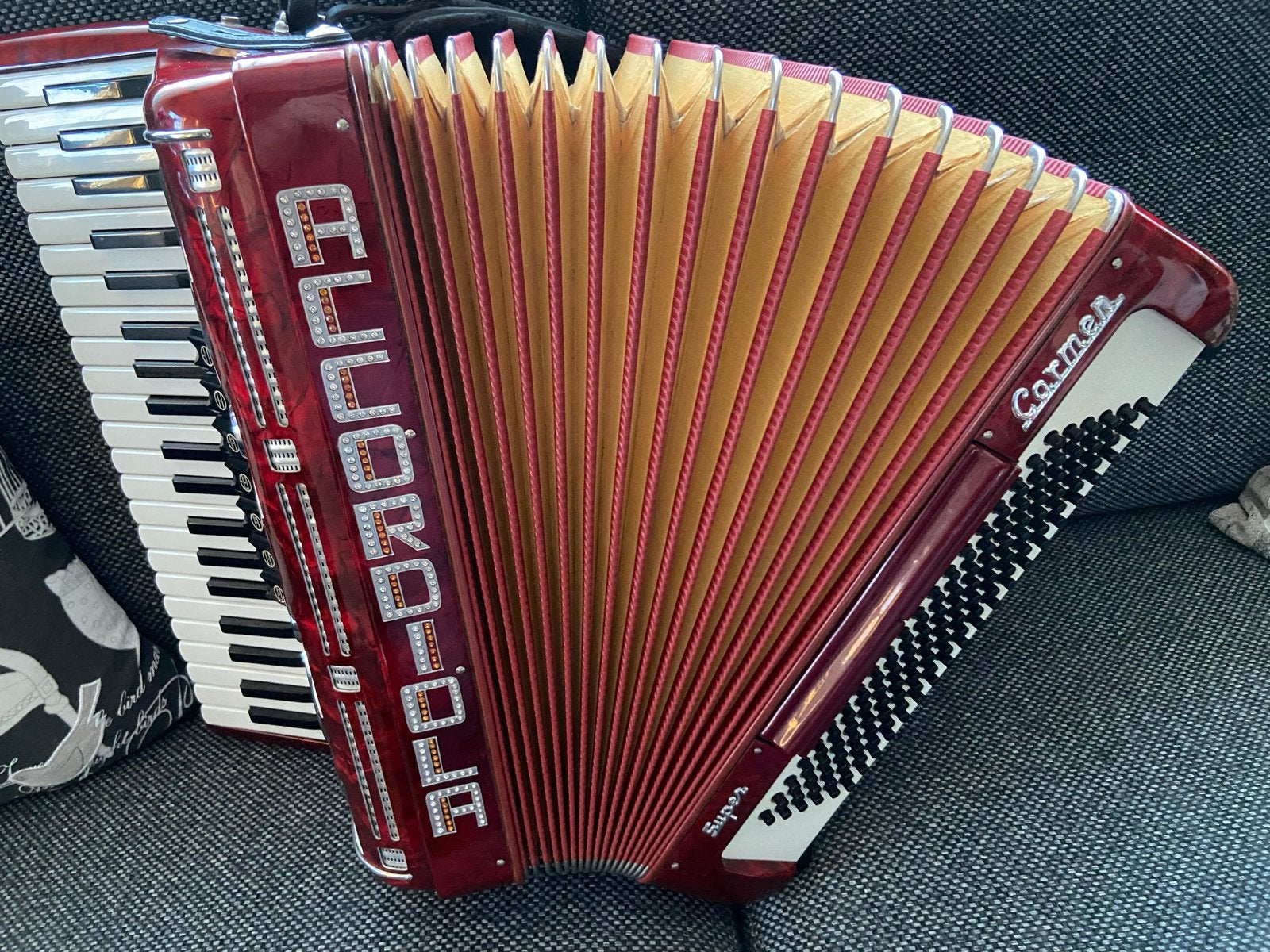 Accordiola Super Carmen-nu 750€, Gebruikt, Met koffer, Accordiola, 120-bas