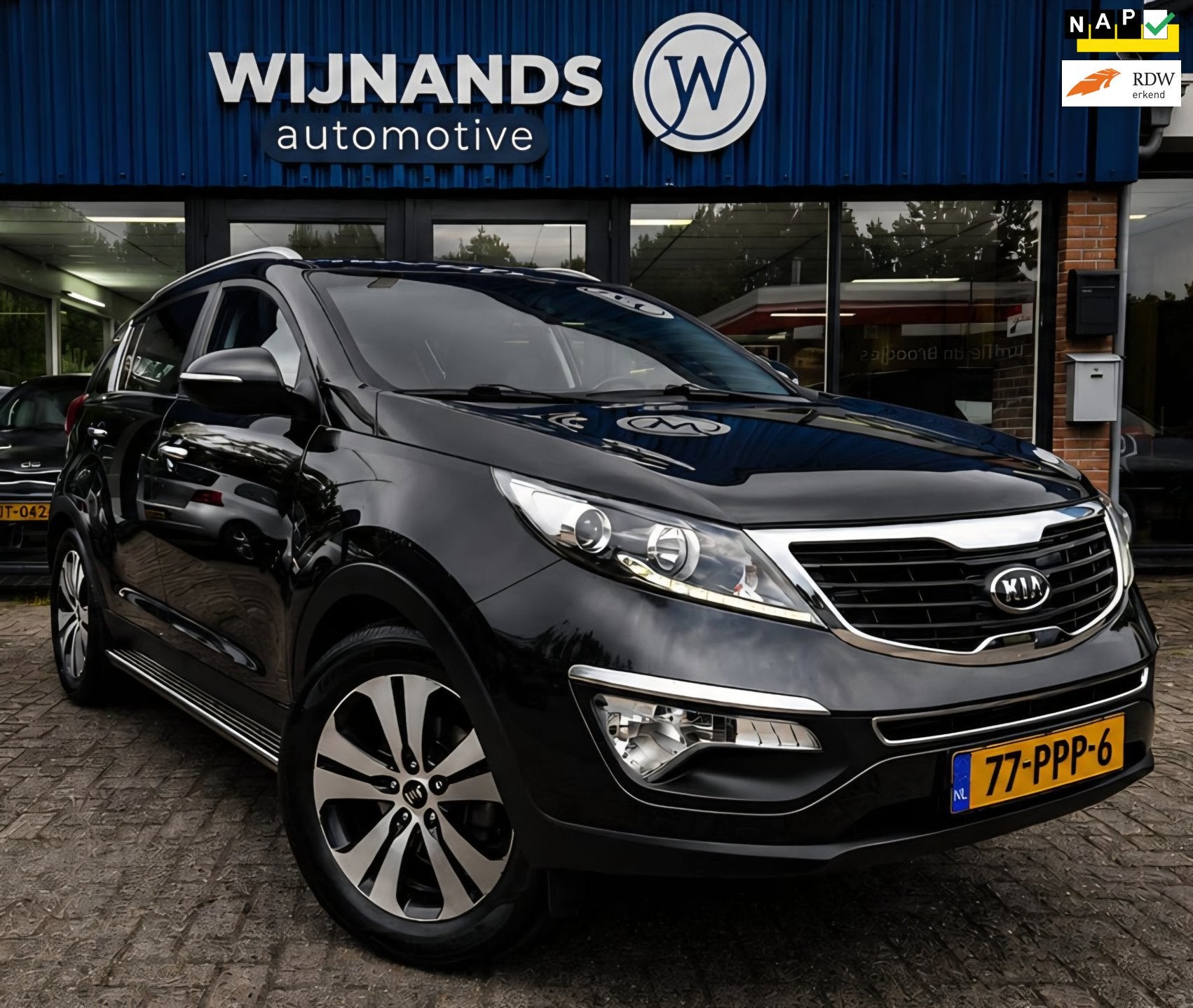 Kia Sportage 2.0 X-ecutive Plus Pack Vol Dealer oh Trekhaak, Auto's, 4 cilinders, Leder en Stof, Origineel Nederlands, Nieuw