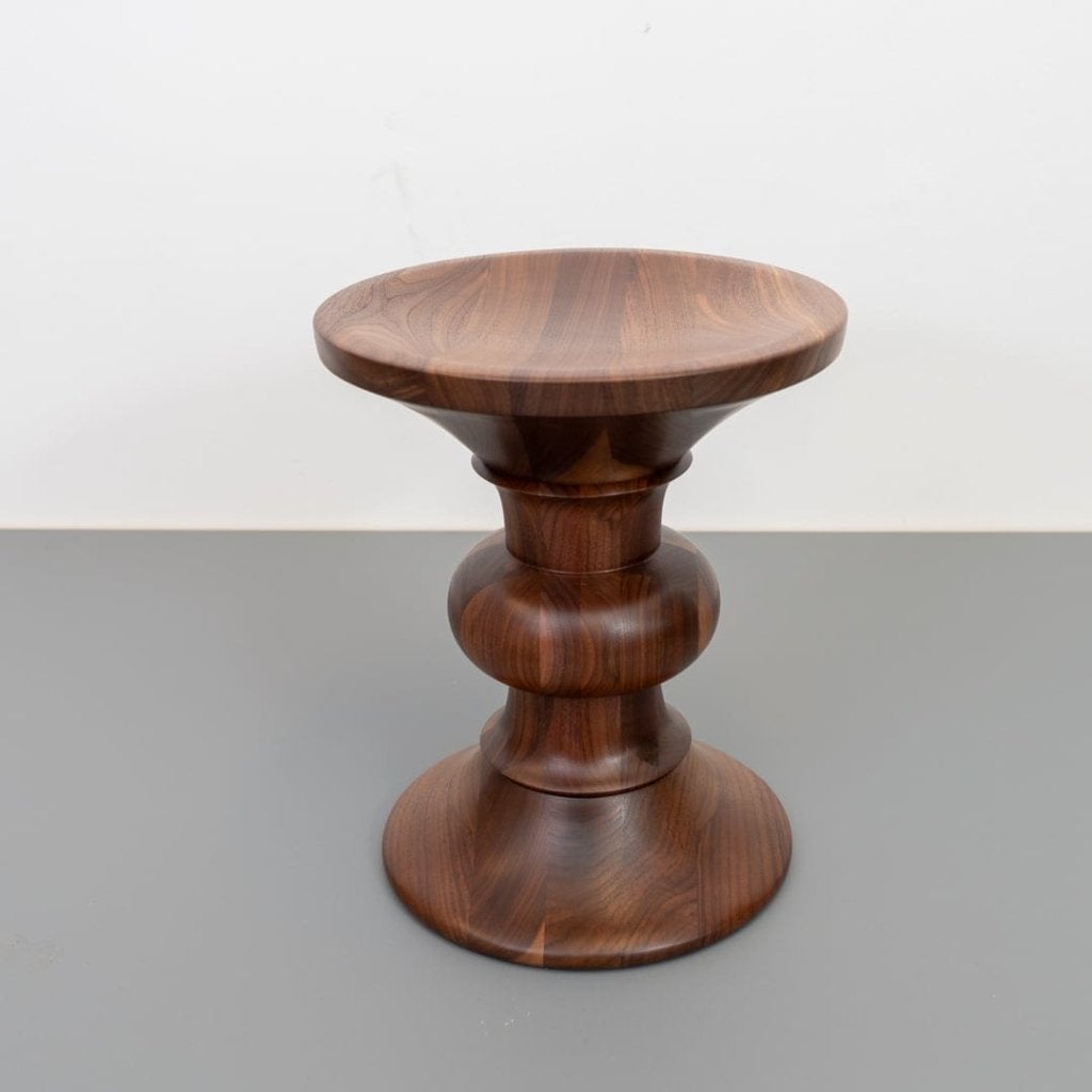 Vitra Eames Stool B Kruk Walnoot Hout, Niet ingevuld, Nieuw, Niet ingevuld, Niet ingevuld
