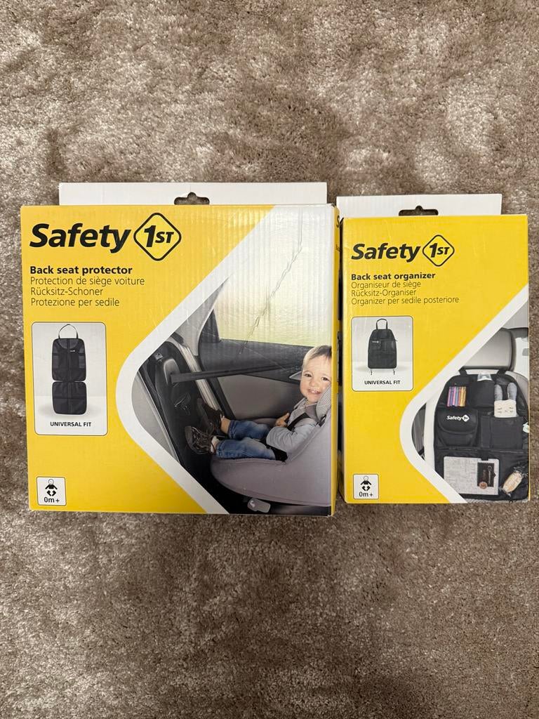 Safety 1st Achterbank Organizer & Beschermer (Nieuw) baby, Ophalen, Nieuw, Overige merken