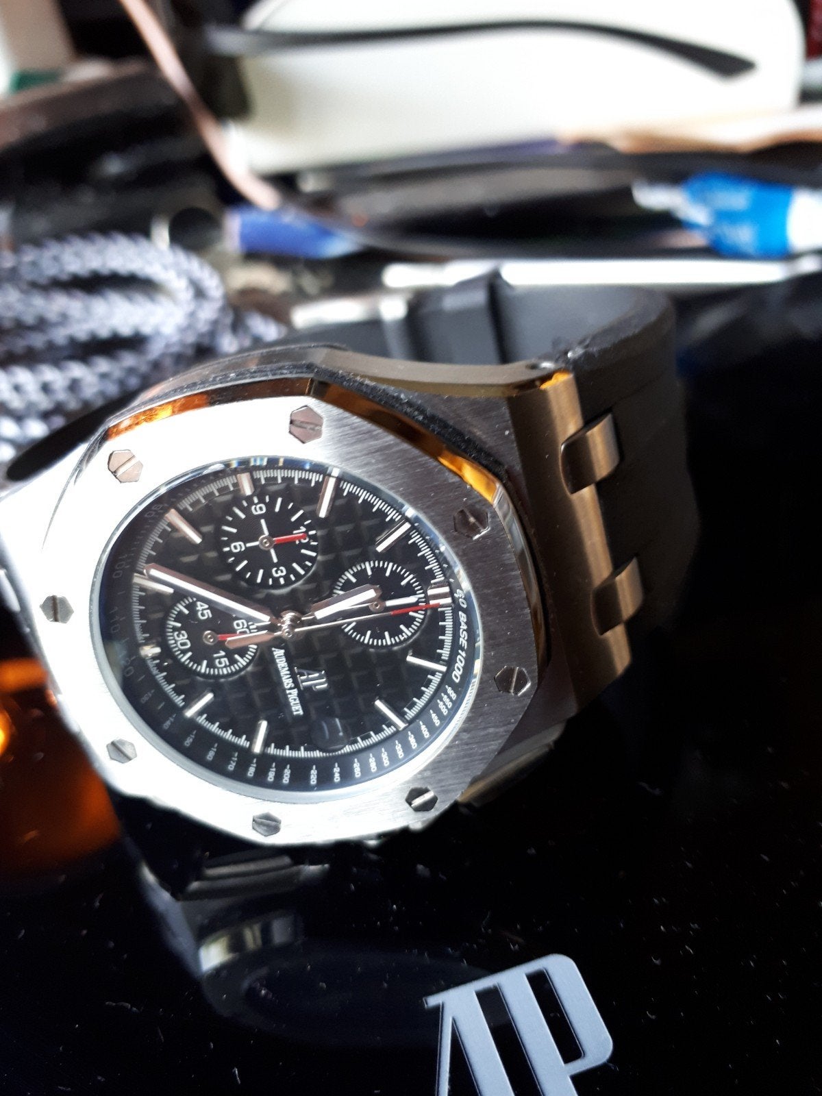 audemars piguet  roo  nieuw met alle kleuren banden, Sieraden, Tassen en Uiterlijk, Horloges | Heren, Ophalen of Verzenden, Nieuw