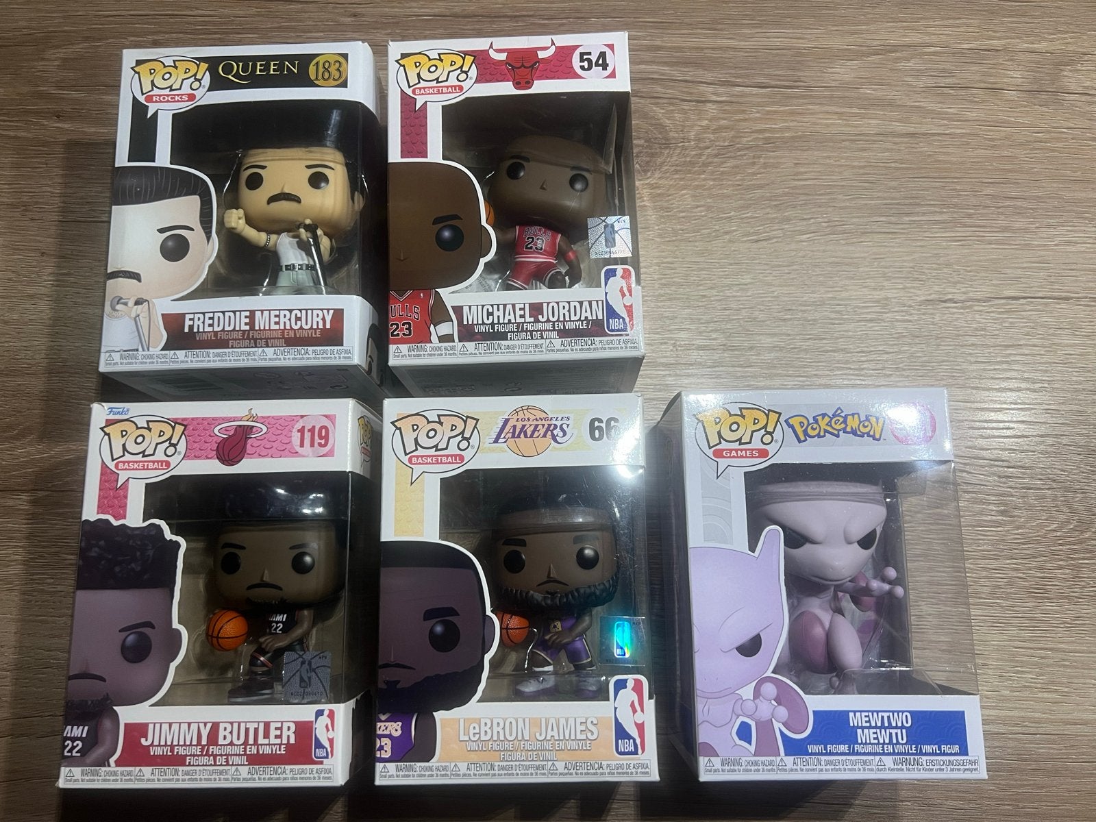 Funko Pop! Collectie: Pokémon, NBA & Freddie Mercury, Verzamelen, Ophalen of Verzenden, Nieuw