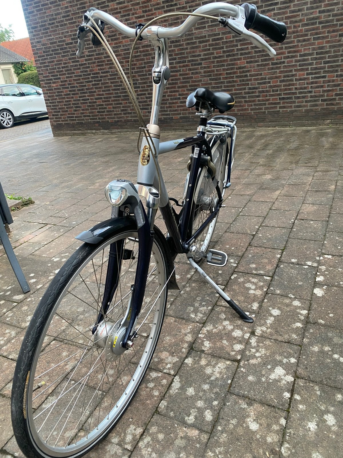 Gazelle Saphir Herenfiets - 8 Versnellingen, LED  rijklaar, Fietsen en Brommers, Ophalen, Gebruikt, Versnellingen, Gazelle