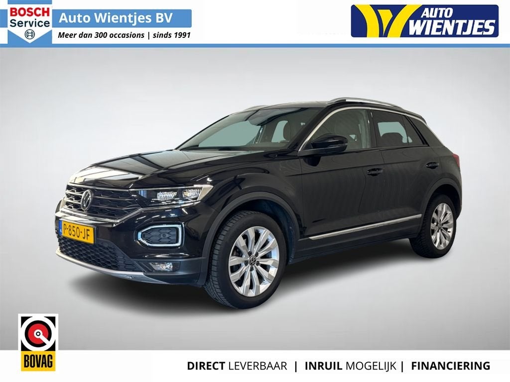Volkswagen T-Roc 1.5 TSI DSG | Sport | Navi | Camera | Virtu, Euro 6, 4 cilinders, Zwart, Origineel Nederlands