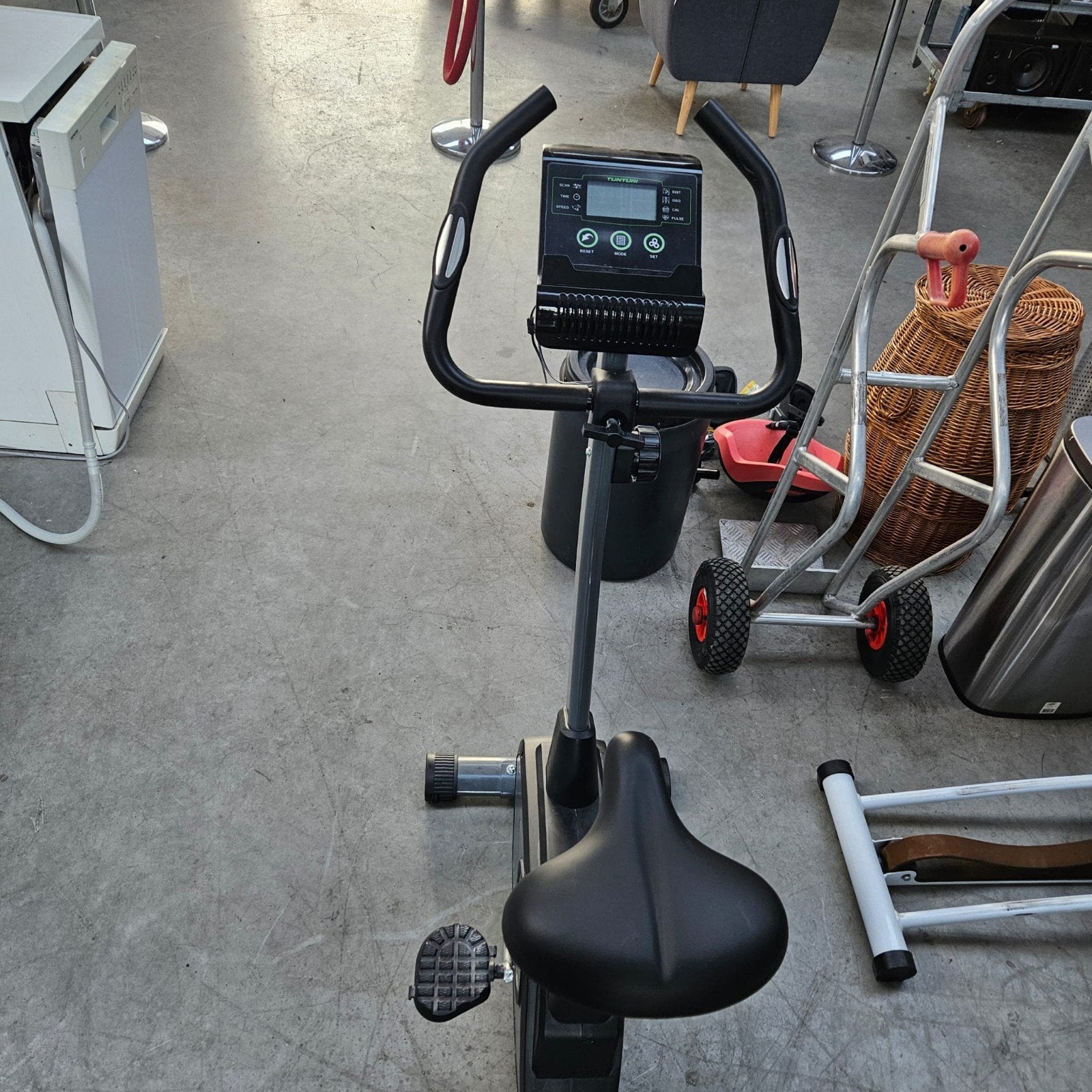 Tunturi Cardio Fit B20 Hometrainer, Ophalen, Gebruikt, Metaal, Benen