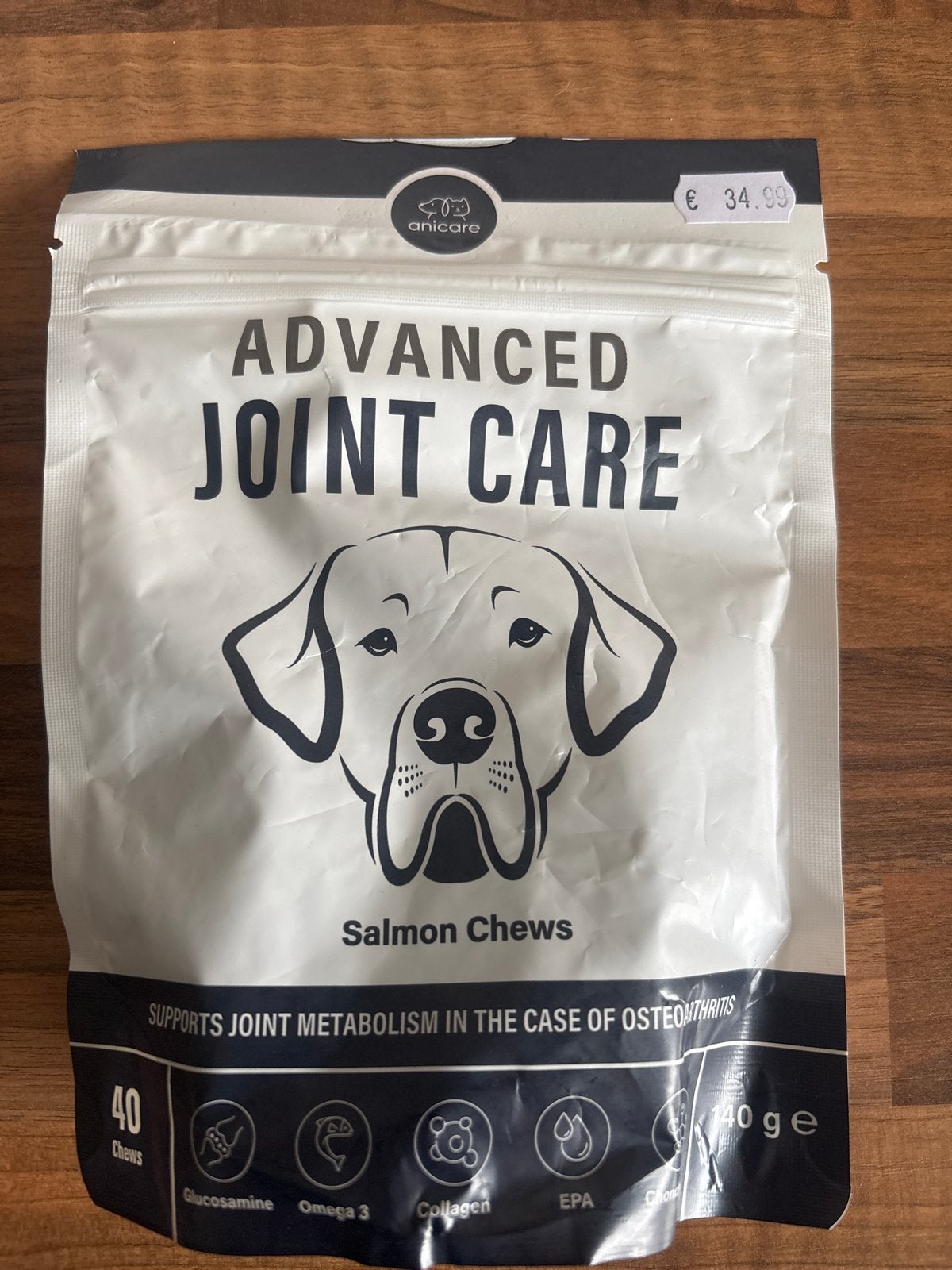 Nieuwe zak Advanced joint care, Ophalen of Verzenden, Hond