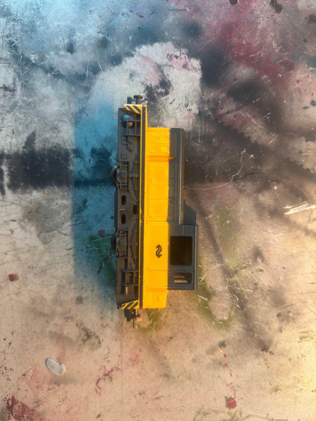 NS rangeerlocomotief Lima | 1/87 Modelspoor h0, Gebruikt, Ophalen of Verzenden, NS, Lima