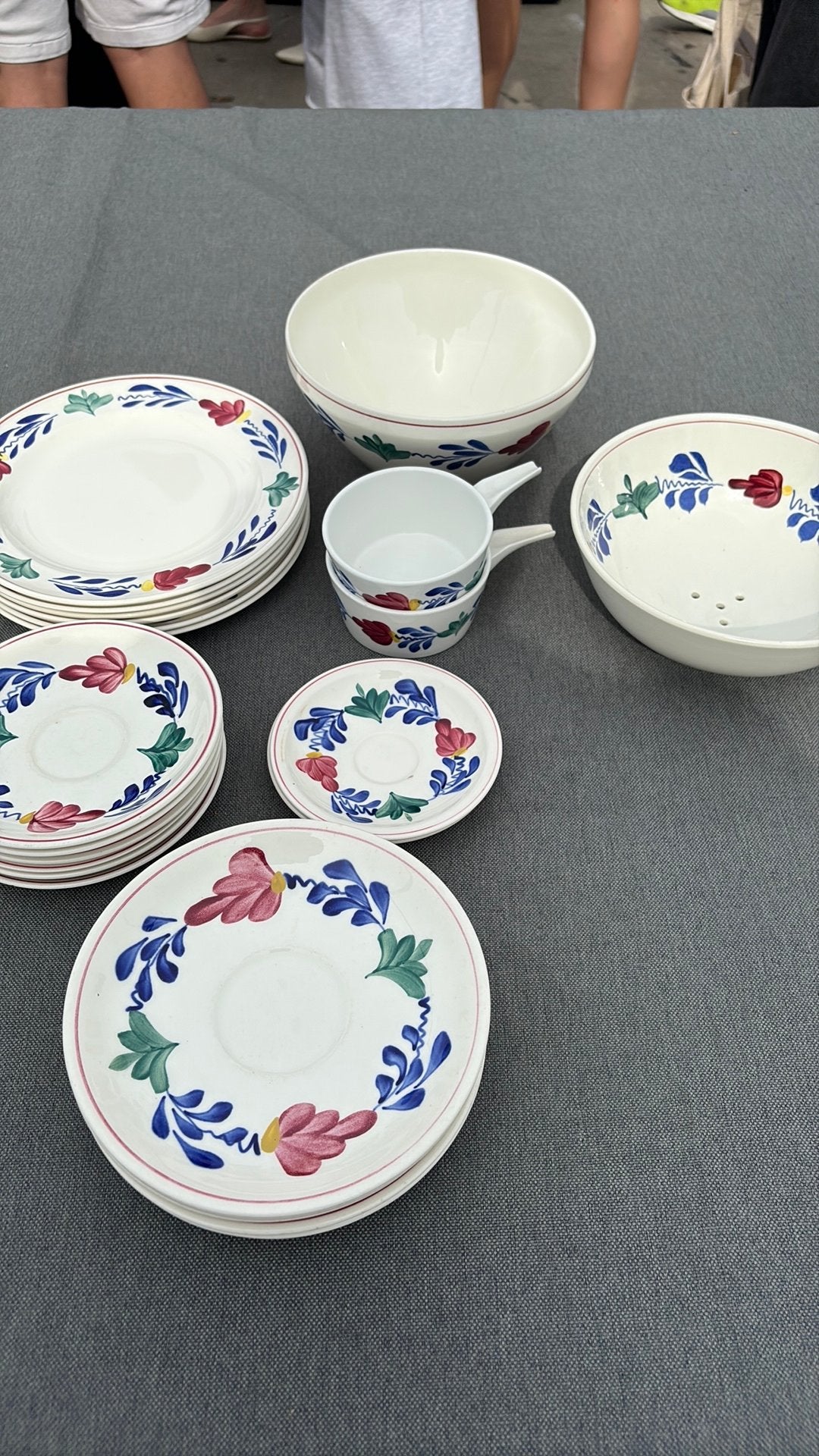 Royal Sphinx Boerenbont servies, Gebruikt, Overige merken, ., Landelijk/Boerenbont