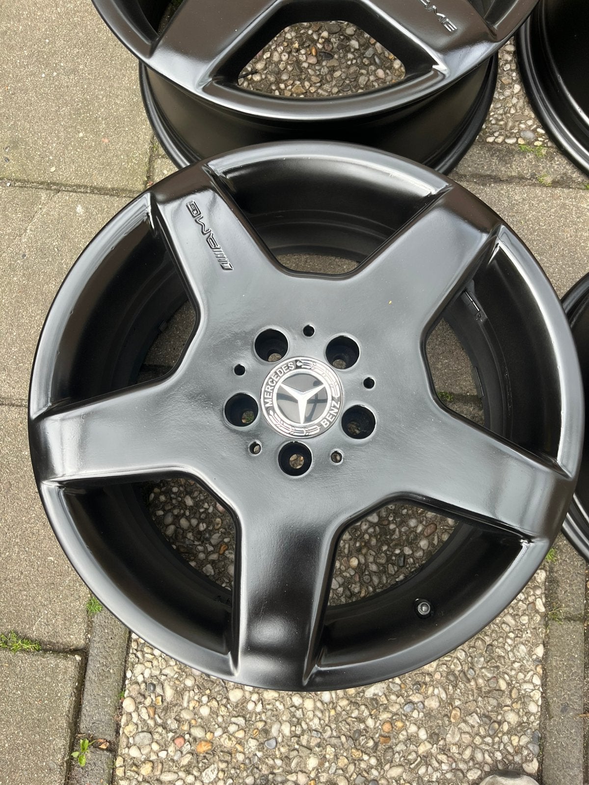 Originele Mercedes Amg Breedset velgen 5x112 oldstyle, Auto-onderdelen, Banden en Velgen, Ophalen, 18 inch, Velg(en), Zomerbanden