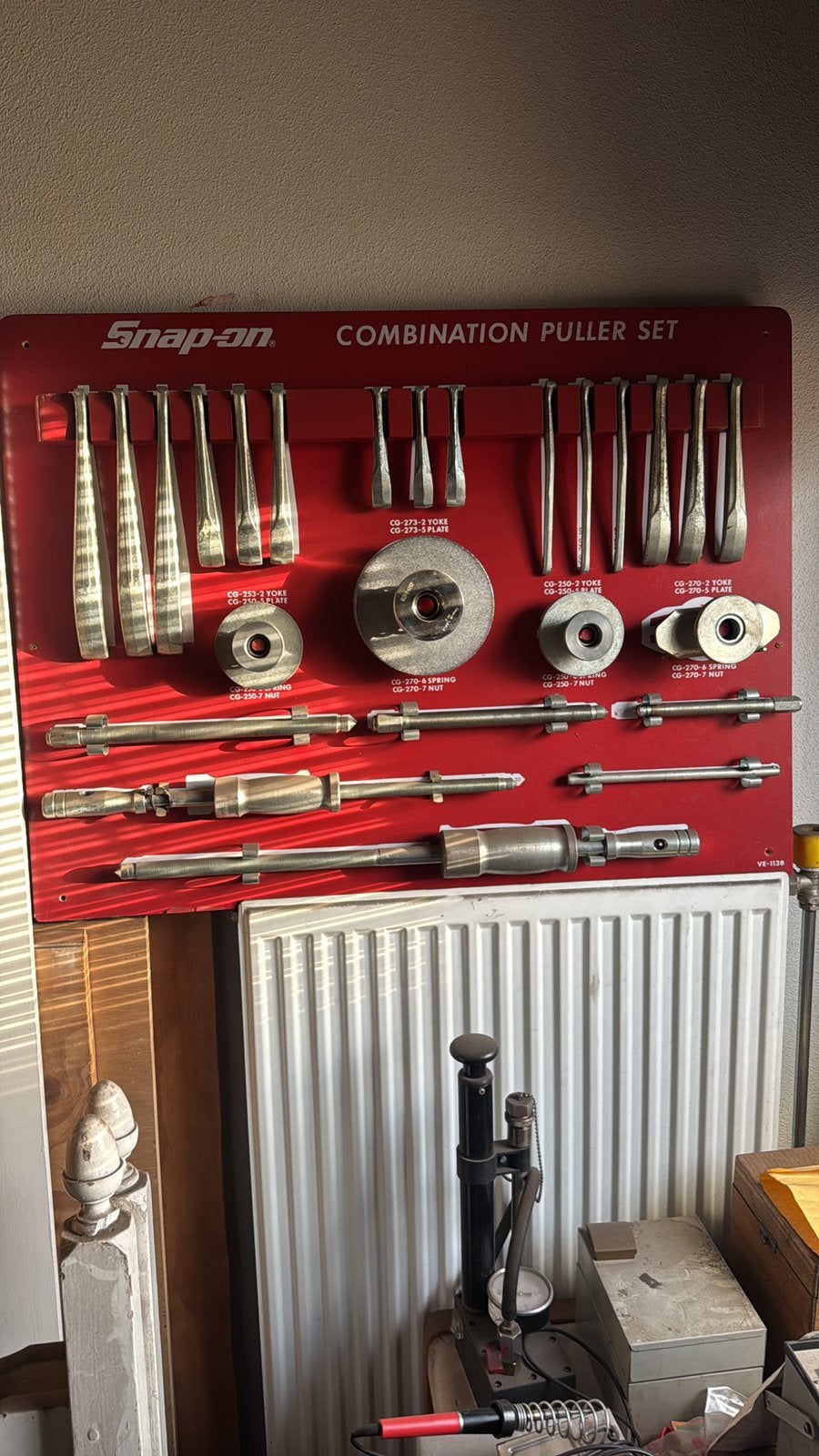Snap-on trekkerset, Auto diversen, Ophalen, Zo goed als nieuw